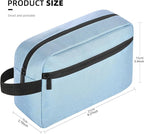Icramsy Travel Toiletry bag Toiletry bag for women men Hanging Cosmetic bag Travel accessories for Women Men (Sky blue)