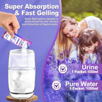 Portable Toilet Gel, Poo Powder for Portable Toilet, Camping Toilet Gel, Pee Powder, Portable Toilet Powder for Outdoor Camping and Hiking Toilet Gel Powder
