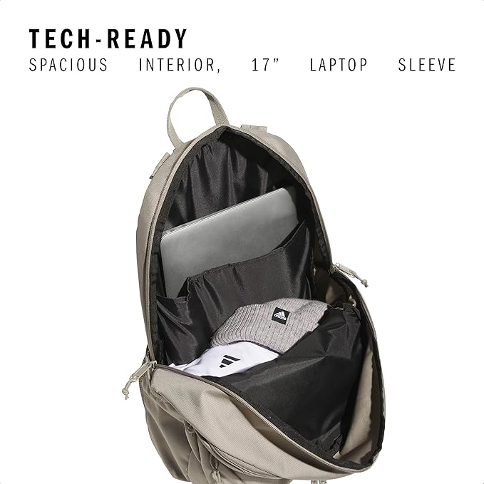 adidas Prime 7 Backpack for Laptop, School and Travel, 37L