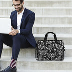 MNSRUU Laptop Bag for 15.6 inch Black Gothic Bats