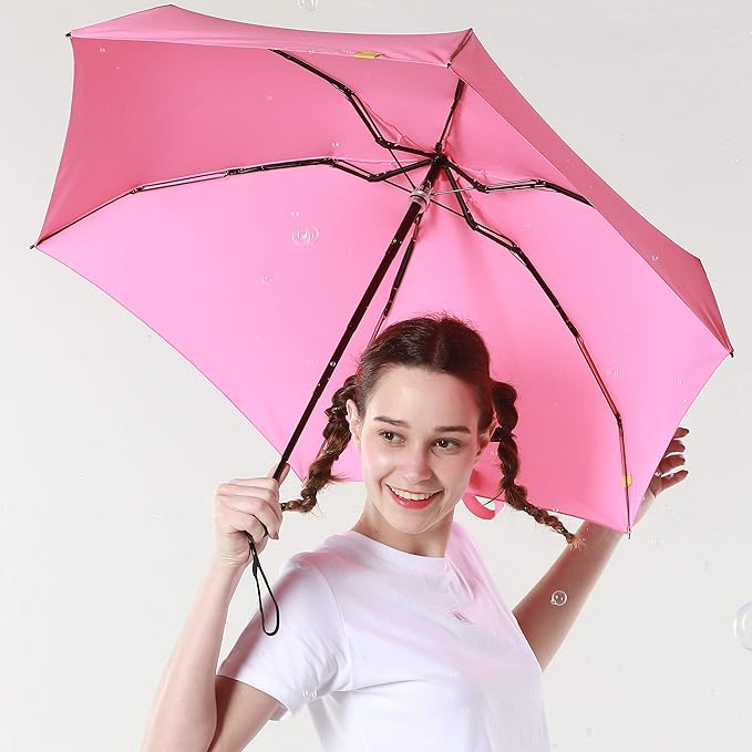 RUMBRELLA Mini Teflon Purse Umbrella With 99% UV Protection for Travel