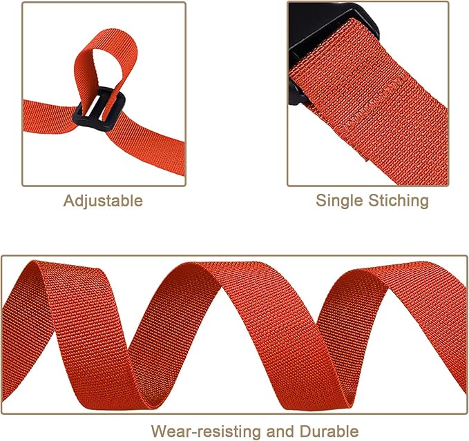 MAGARROW 24" 40" 60" 100" Strap Buckle Packing Straps Adjustable 1-Inch Belt