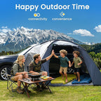 WildFinder SUV Tent, Rectangle Car Tent for Family, Waterproof & Windproof for Car Camping, Large Camping Tents with Storage Bag, SUV, Van, Jeep