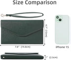 ZOPPEN Passport Holder Women Travel Wallet (Ver.5) for Women Rfid Blocking Passport Cover Case Document Organizer Wrist Strap