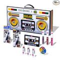 Black Radiance Cross Colours 10-Piece Makeup Set, Bold 90s-Inspired Collection with Vivid Eyeshadows, Lip Colors & Face Essentials, Buildable Coverage, Perfect for Gifting or Collecting