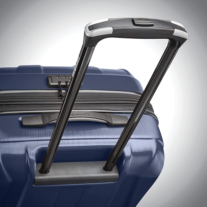 Samsonite Centric 2 Hardside Expandable Luggage with Spinner Wheels, True Navy, 3-Piece Set (20/24/28)