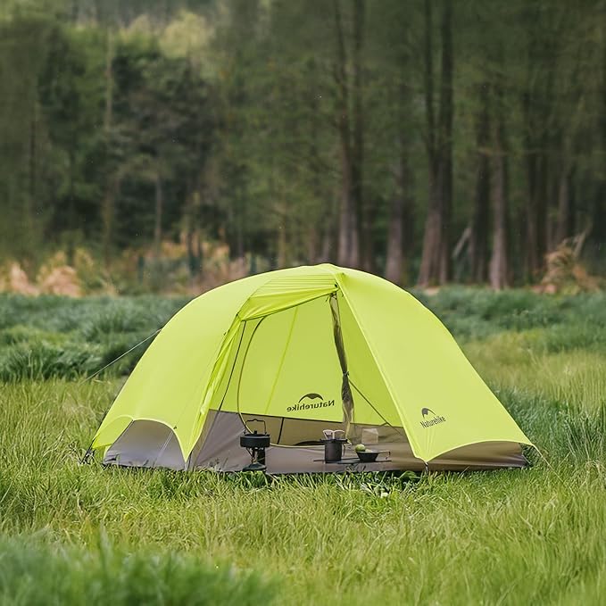 Naturehike Star Trail Ultralight Backpacking Tent, 2.3lb One Person Tent, 2.76 lb 2 Person Tents for Camping