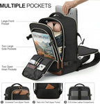 TILYMOL Travel Backpack for Women & Men - 15.6 inch Laptop Backpack Airplane Flight Approved, Large Carry On Anti-theft Bag for Travel Work Business Weekender
