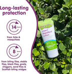 Boogie Insect Repellent Lotion, Keep Mosquitoes, Ticks and Flies Off, DEET Alternative Repellent, Up to 14-Hour Protection, Fragrance-Free, Odorless Lotion, 6 Ounce