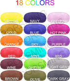 Eye Mask Sleep Masks Pack of 36 PorsMing Sleeping Mask Blindfold Eye Cover Team Building Games Party with Nose Pad and Adjustable Strap for Women Men Kids 4 Layers Colors (18 Color 36 Pieces)