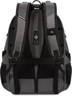 SWISSGEAR 1900 ScanSmart TSA Laptop Backpack Fits 17 Inch Laptop with RFID Protection and Tablet Pocket, Sting Grey Ballistic, 19-Inch