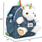 Naturally KIDS Unicorn Toys for Girls Age 4-6, Gifts for 5 Year Old Girls, Toddler Unicorn Backpack