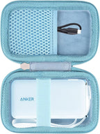 khanka Hard Case Replacement for Anker 3-in-1 Power Bank USB C Charger Block,10,000mAh 10k Portable Charger,Case only. (Blue)