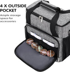 Coffee Maker Carring Bag for Keurig K-Mini/K-Mini Plus, Storage Tote Case for Travel, Grey