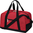 Apenze Small Gym Bag 14 inch lightweight Carry On Mini Duffel Bag for Travel Sport - Red