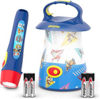 Energizer PAW Patrol Kids LED Lantern and Handheld Flashlight Combo Pack, Great Lightweight LED Flashlights for Kids, Batteries Included