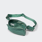 Pander Everywhere Belt Bag for Women, Fashion Waist Packs, Crossbody Bags with Adjustable Strap (Eucalyptus Green).