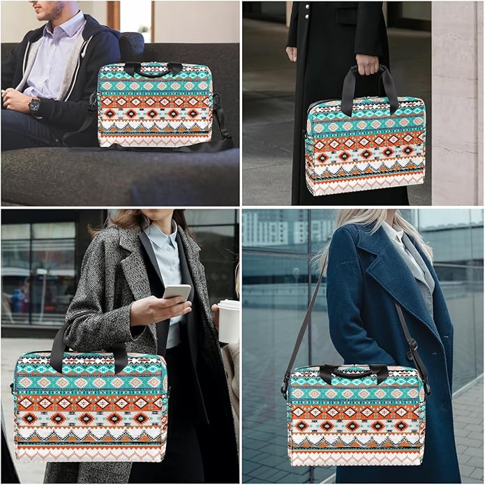 Cute Laptop Shoulder Bag for Women Men, Computer Laptop Bag Laptop Sleeve Case Laptop Satchel Briefcase Carrying Bag QA-1