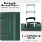 Merax Luggage Sets 20/28 Inch Hard Shell Suitcase Sets with Bags
