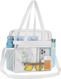 USPECLARE Clear Bag for Stadium Events,Transparent Bag for Work Sports Games Concerts Travel Gym