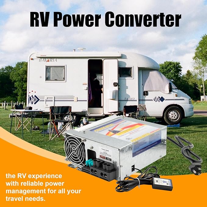 PD9260 RV Power Converter, 60Amp 120V to 12V RV Converter Charger 9200 Series Converter/Charger for RV Camper Caravans Trailer
