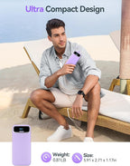 20000mAh Lightweight-Portable-Charger-Power-Bank with Built-in Cables and AC Wall Plug, PD20W USB-C Fast Charging Battery Pack, LED Display External Travel Phone Charger for All iPhone,Samsung,Android