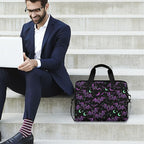 MNSRUU Laptop Bag for 15.6 inch Black Gothic Bats