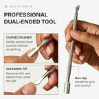 Beauty Power 9 in 1 Professional Manicure Pedicure Set - Stainless Steel Nail Clippers, Nano File, Cuticle Nipper, Scissors, Tweezers, Travel PU Leather Case for Men & Women - Gift Idea - Brown