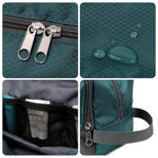Toiletry Bag for Men Hanging Dopp Kit Water Resistant Shaving Bag Small Toiletry Bag for Traveling (malachite green)