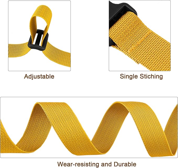 MAGARROW 24" 40" 60" 100" Strap Buckle Packing Straps Adjustable 1-Inch Belt