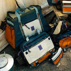 Topo Designs Mountain Cross Bag, Functional + Flexible Briefcase, Removable Shoulder Strap, Fair Trade (Mustard/Forest)