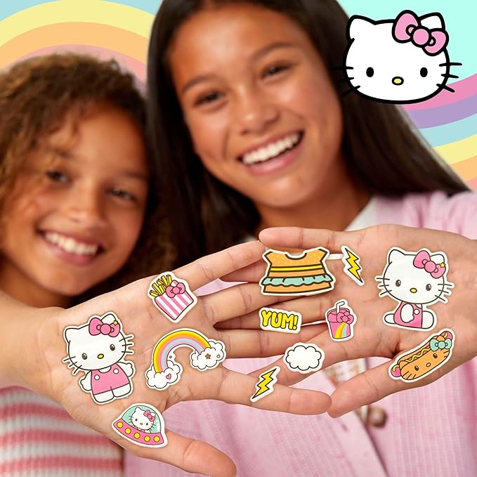 Hello Kitty Puffy Sticker Playset, Over 50 Reusable Stickers & Activity Book