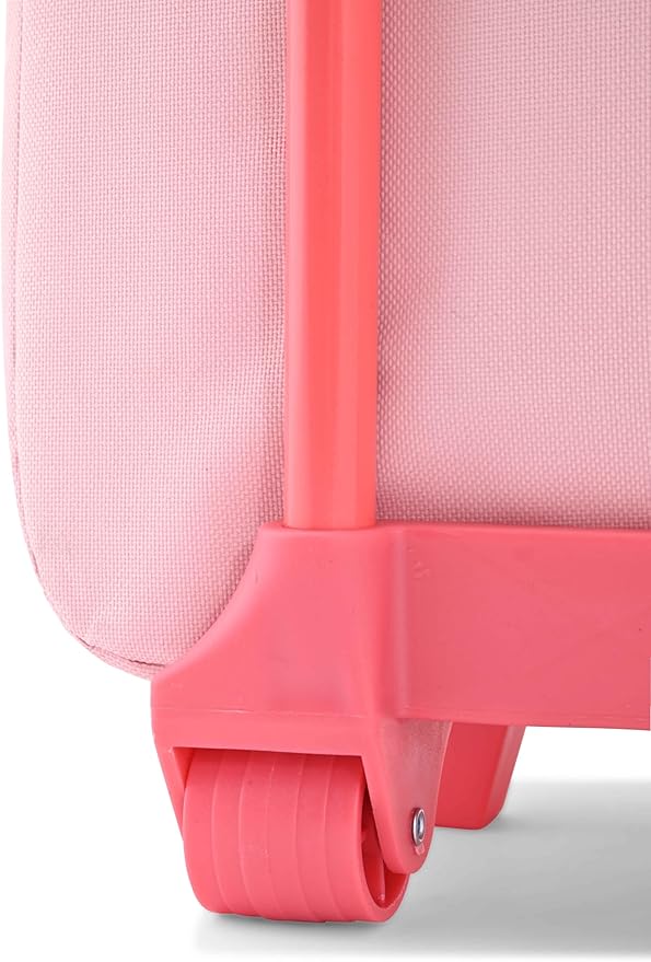 Fast Forward Minnie Mouse Girls Luggage 16" Soft Side Wheeled Pilot Case- Rolling Suitcase 16x12x5