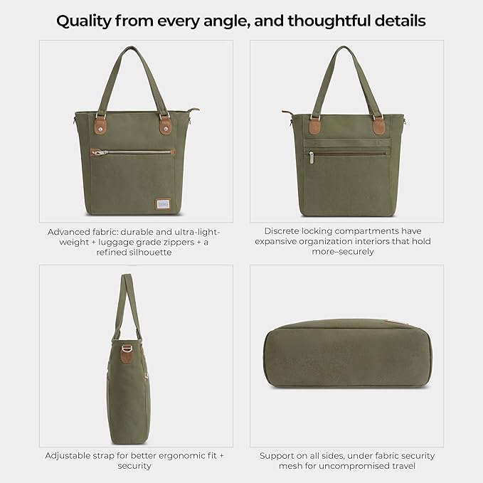 Travelon Anti-Theft Heritage Tote Bag