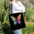 ANNA QUEEN Cat Tote Bag Shoulder Bag Handle Bag for Gym Yoga Picnic Beach Kitchen Reusable