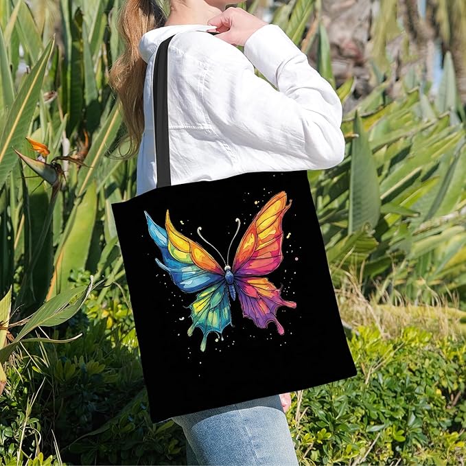 ANNA QUEEN Cat Tote Bag Shoulder Bag Handle Bag for Gym Yoga Picnic Beach Kitchen Reusable