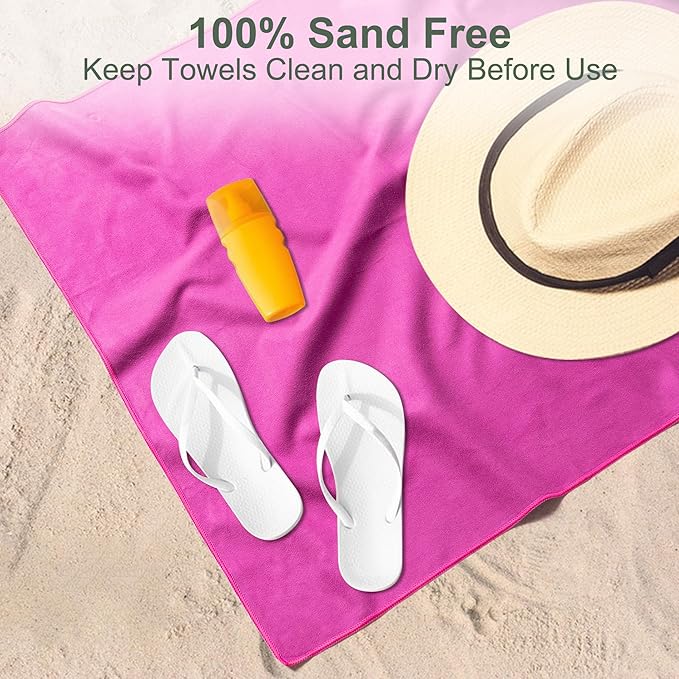 Aegero Camping Towel,2 Pack Microfiber Travel Sports Towel,Quick Dry-Super Absorbent-Ultra Compact-Ultra Soft-Lightweight.Suitable for Gym,Yoga,Trip,Beach,Shower,Backpacking,Pool(Grey)