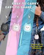 Personal Safety Alarm, VIGOROAD 3 Pack Loud 130dB Siren Emergency Panic Alarm with LED Light, Easy Pull Pin Keychain Self-Defense Security Alarm for Women, Seniors, Kids