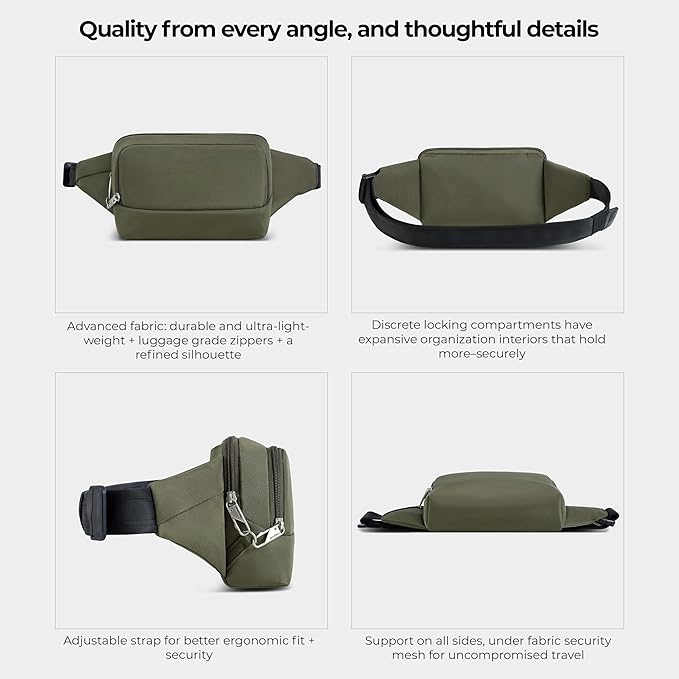 Travelon Anti-Theft Classic Waist Pack