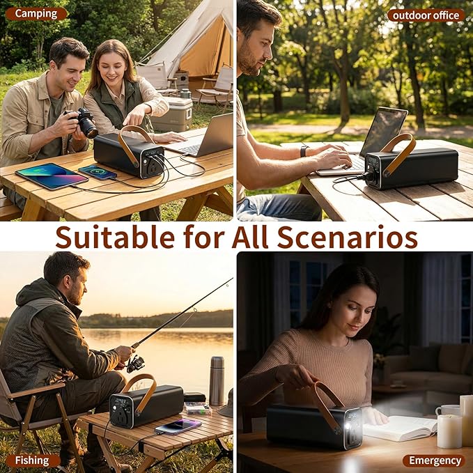 Portable Laptop Power Bank with 120W AC Outlet, 65W PD Fast Charging, 31200mAh/116Wh Portable Laptop Charger for Laptops, Tablets and Smartphones