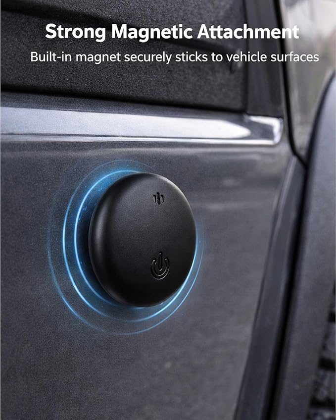 GPS Tracker Device for Car Vehicles: Mini Hidden Self-Magnetic no Subscription Trackers for Tracking Kids Elderly Vehicle pet - Real Time Location Track Devices no Monthly Fee for Android and iPhone
