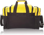DALIX 17" Blank Duffle Bag Duffel Bag Travel Size Sports Durable Gym Bag