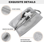 Travel Shoe Bags - Water Resistant TPU Mesh, Sturdy YKK Zipper, Unisex Shoe Pouch for Travel or Home Storage