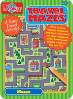 TS Shure by Bendon Travel Games Mazes Mini Activity Tin with 20 Illustrated Activity Sheets and Pencil and Tin 50438