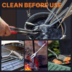 Gaialoop Portable Camping Cooking Utensils Set, Camp Kitchen Set with Organizer Bag, RV Essentials Outdoor Cooking Utensil Kit for Travel, Picnics, Camping, BBQs, Parties