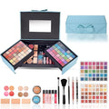 Hot Sugar Makeup Kit for Teenagers, Beginner Makeup Gift Set for Women Full Makeup Kit (Blue)