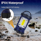 Camping Lantern, 3200LM LED Lanterns for Power Outages, 4600mAh Phone Charger & Rechargeable Lantern, 5 Light Modes Camping Lights & Lanterns for Hurricane/Emergency, CT CAPETRONIX Camping Accessories