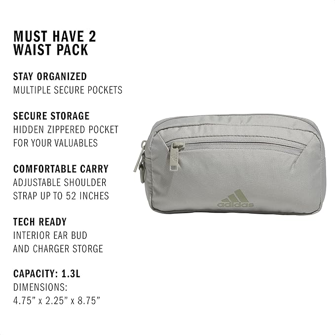 adidas Must Have Fanny Pack – Belt Bag for Men & Women
