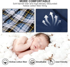 REDCAMP Cotton Flannel Sleeping Bag for Camping Backpacking, Adults Cold Weather Envelope Sleeping Bags with 2/3/4/6lbs Filling