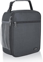 Lovoeo Lunch box Lunch bag for men women Insulated Lunchbox Lunch bags for Work Picnic Travel (Grey)